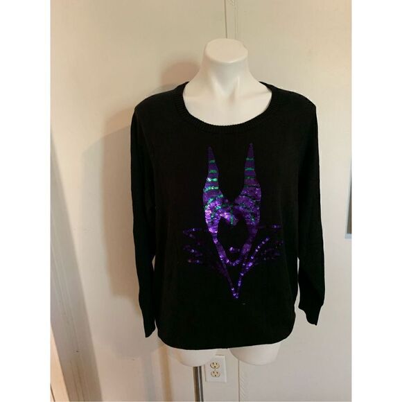 Torrid Disney Villains Maleficent Embellished Sweater - Picture 1 of 5